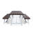 Osbourne 4 - Person Patio Dining Set with Rectangular Table-276522250