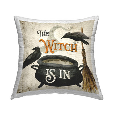 Polyester Throw Square Indoor/Outdoor Pillow Cover & Insert