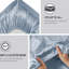 Drap-housse pour grand lit 6 pièces Blue Luxury-124478303