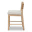 Tabouret de comptoir tissé Colleen