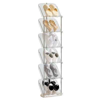 6 Pair Shoe Rack