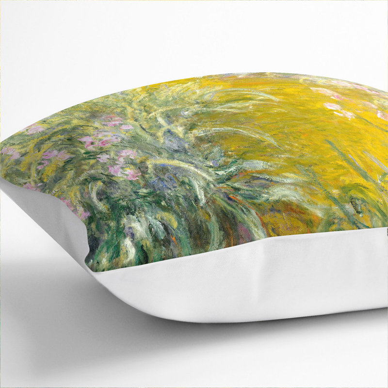 Square Cushion, White, 40cm H x 40cm W x 15cm D
