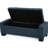 Modern Blue With Waffle Pattern And Extra Storage Space Comfortable Surface Area-1379338694