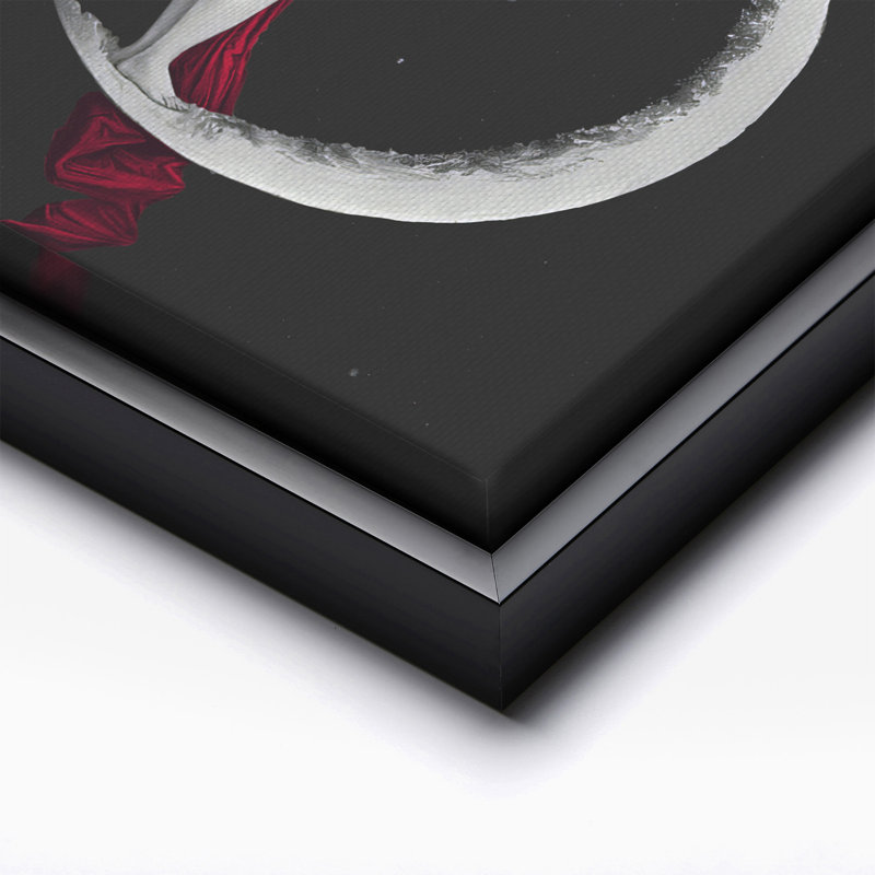 Déesse de la lune altérée, Black Framed, Canvas, 16"H x 20"W