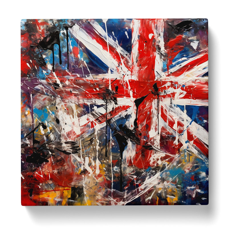 Union Jack Expressionism - No Frame Print