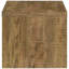 Table de bout carrée en bois d'ingénierie