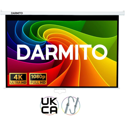Darmito Manual Projector Screen Projector Screen