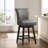 Alanys Swivel Upholstered Counter Stool-1263895270
