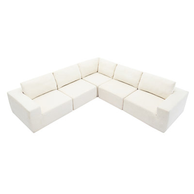 116116 Modular L Shaped Sectional Sofa