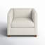 Chaise et demi rembourrée Emilie-86857765-86857766