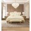 Villa Cherie Upholstered Platform 4 Piece Bedroom Set-1344580896
