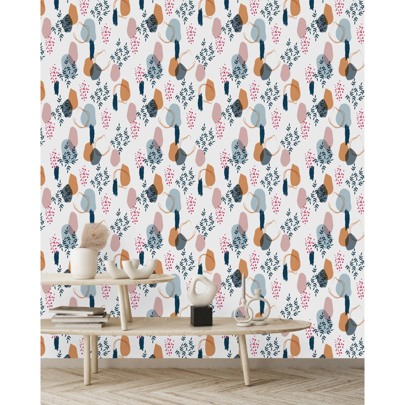 Floral Tile, 2.08' W x 10.42' L
