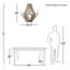 Kayla 6 - Light Dimmable Empire Chandelier