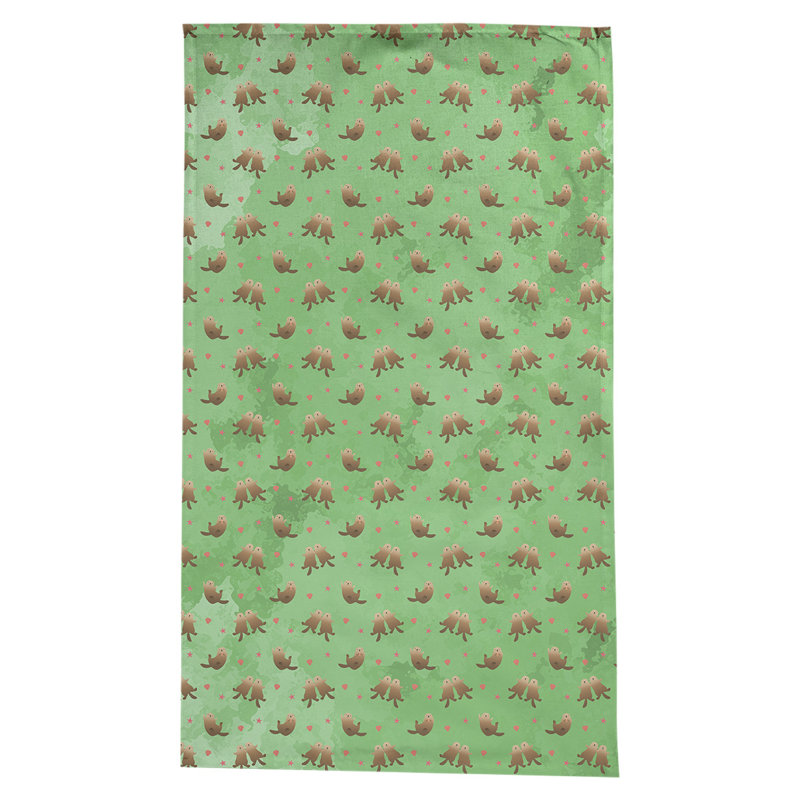 Nappe à motif géométrique avicia, Vert