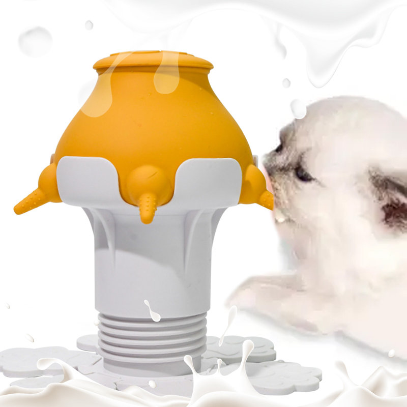 Bouteille d'eau Puppy, Jaune