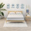 Grand matelas hybride 12 po avec ressorts ensachés et mousse à mémoire de forme, fermeté moyenne, soulagement de la pression