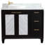 Ensemble de meuble-lavabo simple 43 po avec miroir Schreck-1943235644