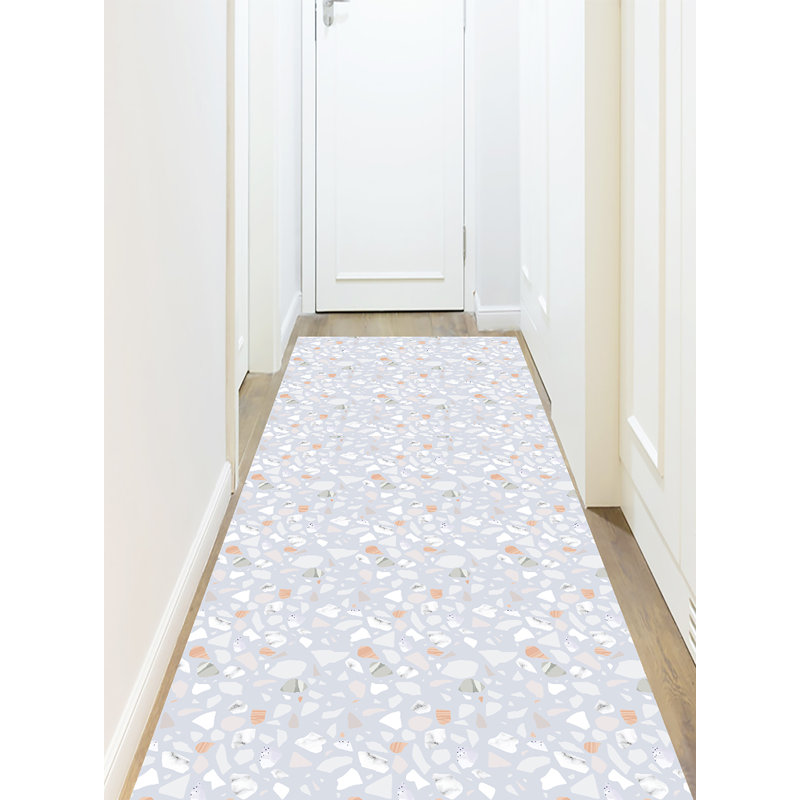 Avilyn Terrazo Grey Indoor/Outdoor Mat, Runner 80 x 300cm