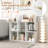 Bookcase Open Back Bookshelf With Anti-tip Kit Modern Style Organizer-1862794426