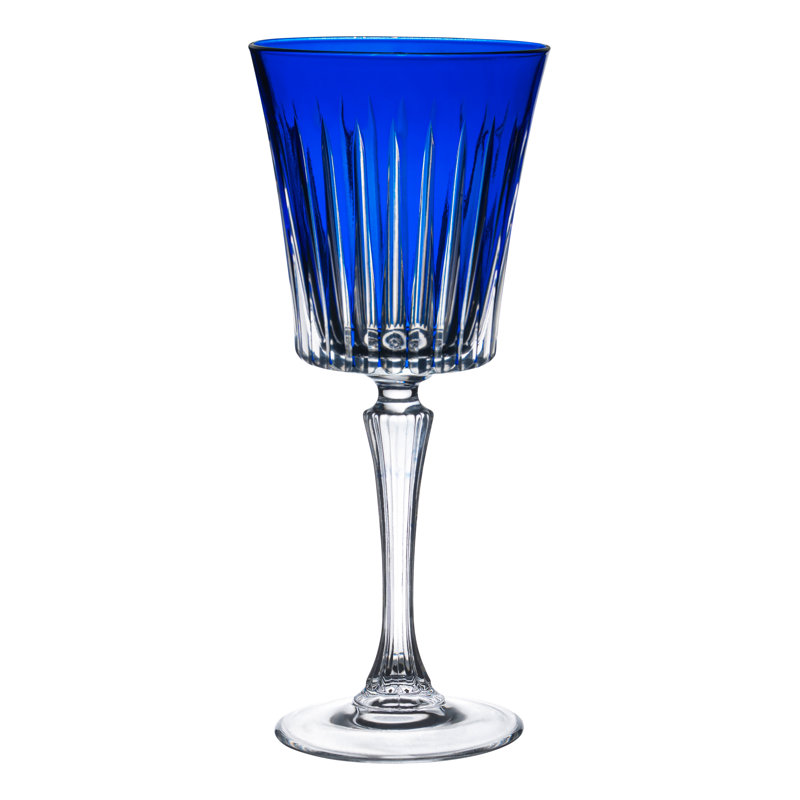 Crystal Goblet, 10 oz., Blue