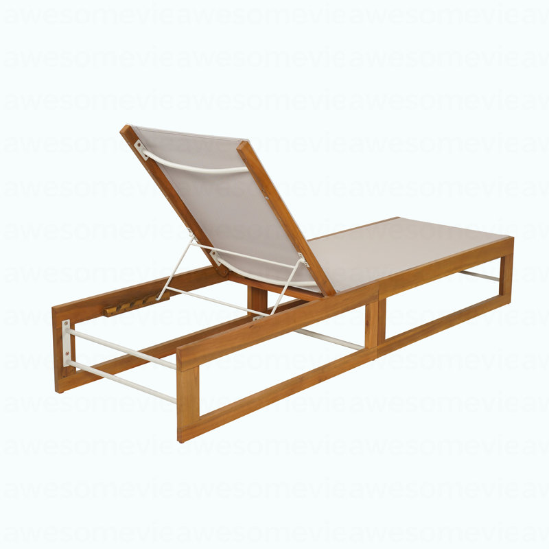 Chaise longue Mia, Beige, 1