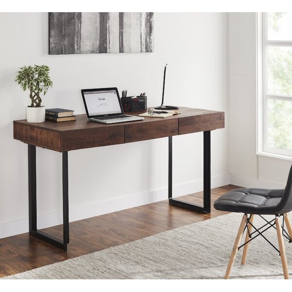 Williston Forge Ridgewood Solid Wood Desk & Reviews | Wayfair