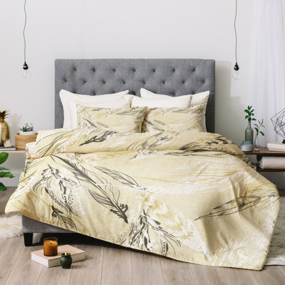 Pattern State Feather Comforter Set