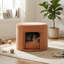 Pet Friendly Ottoman with Removable Pet Cushion