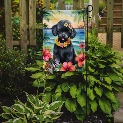 Drapeau de jardin en polyester double face H 15,5 po x l 11,25 po