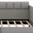 Modern Upholstered Daybed High Side Panels Side Entrance with Built-in Storage Pockets-722092926-722092924