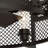 34" Fennec 4 - Blade Caged Ceiling Fan with Wall Control and Light Kit Included