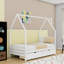 Lit en bois avec tiroirs de rangement-129448463-129448464