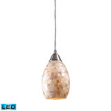 Annzlee 1 - Light Satin Nickel Finish Single Pendant