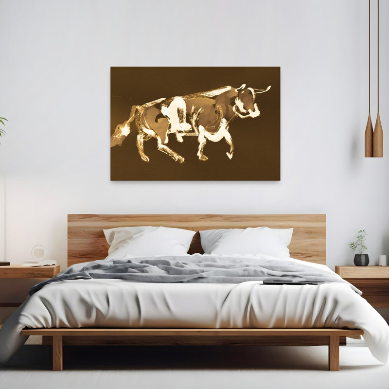 Impression sur toile, charling sépia, 40" H x 60" W