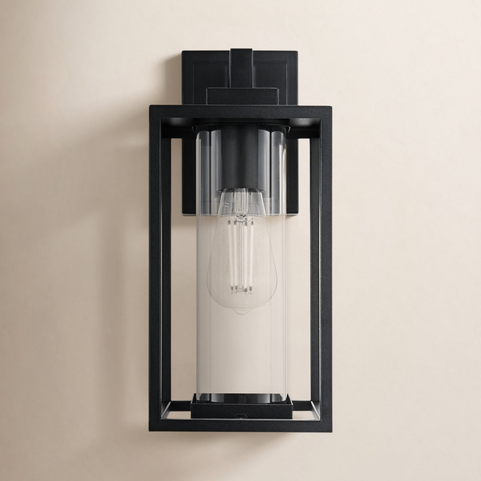 Outdoor Sconce, 13.5" H x 6" W x 7.5" D