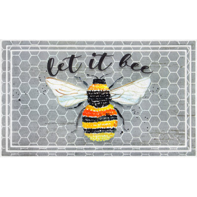 Paillasson intérieur Let It Bee