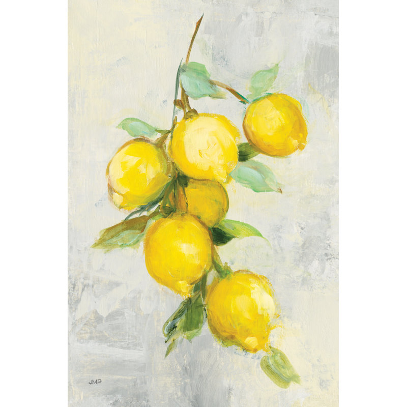 Zest I by Julia Purinton - Wrapped Canvas Painting, 30cm H x 20cm W