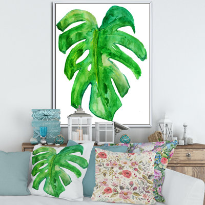 " Tropical Leaf Of Monstera I "