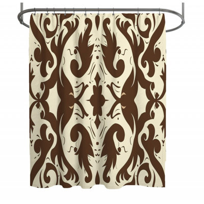 Sterina Damask Shower Curtain