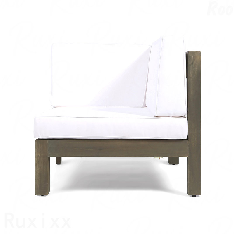 Chaise de patio avec accoudoirs Oana