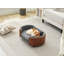 Chetanna Solid Wood Dog Bed with Bent Back & Cushion-111173812-122266675