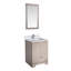 Ensemble de meuble-lavabo simple 23,6 "avec miroir Kyen-104415207