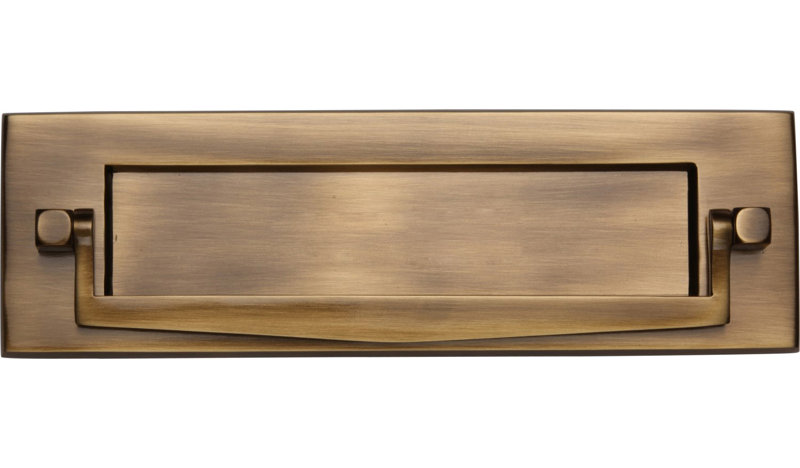 Heritage Brass Heritage Postal Knocker, Antique Brass