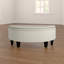 Rangement demi-cercle capitonné noir 44 po Venne-238128983
