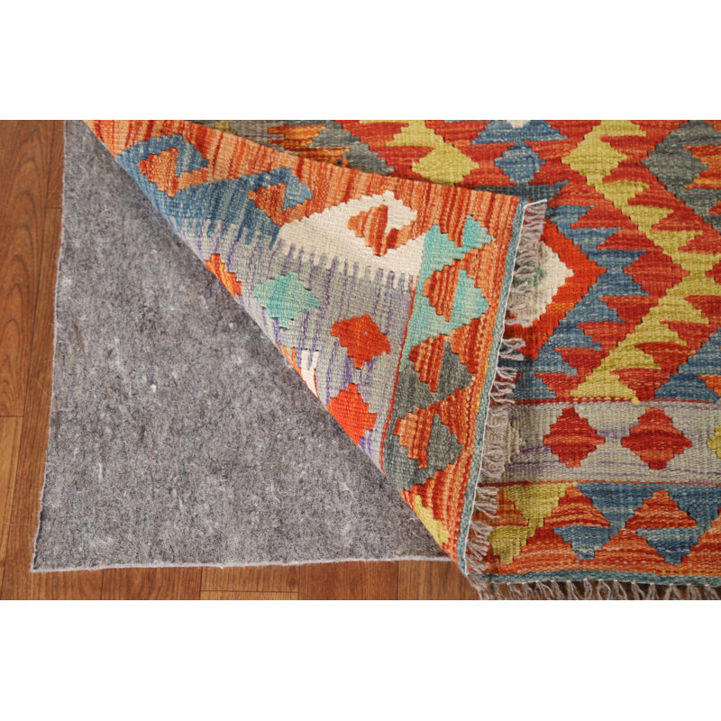 South Western Wool Kilim Oriental Rug 3x4