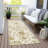 Machine Washable Indoor/Outdoor Xhevrie Ivory Rug-1130138685