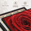 Floral et botanique «Rose rouge humide», art mural-101779688
