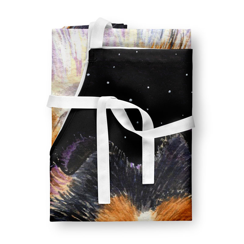 Tablier collie starry night