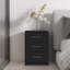 Table de chevet noire 15,2 po Polo-2104922961