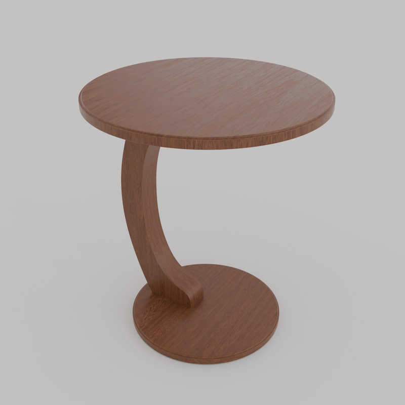 Couch Table For Living Room-space Saving Coffee Table-wooden Table For Sofa-solid Wood Table-round C Side Table